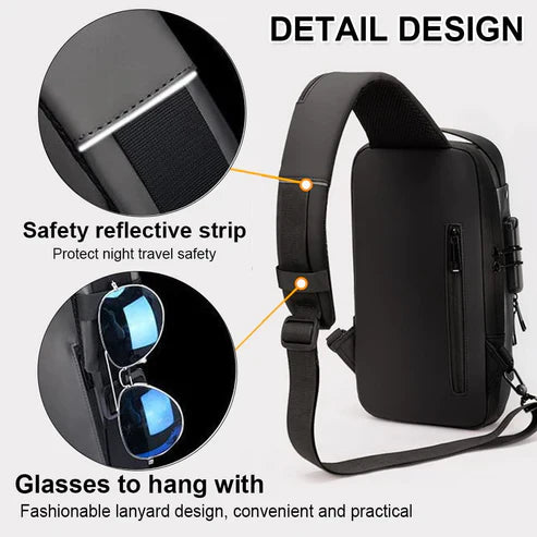 Anti-thief Crossbody Sling bag