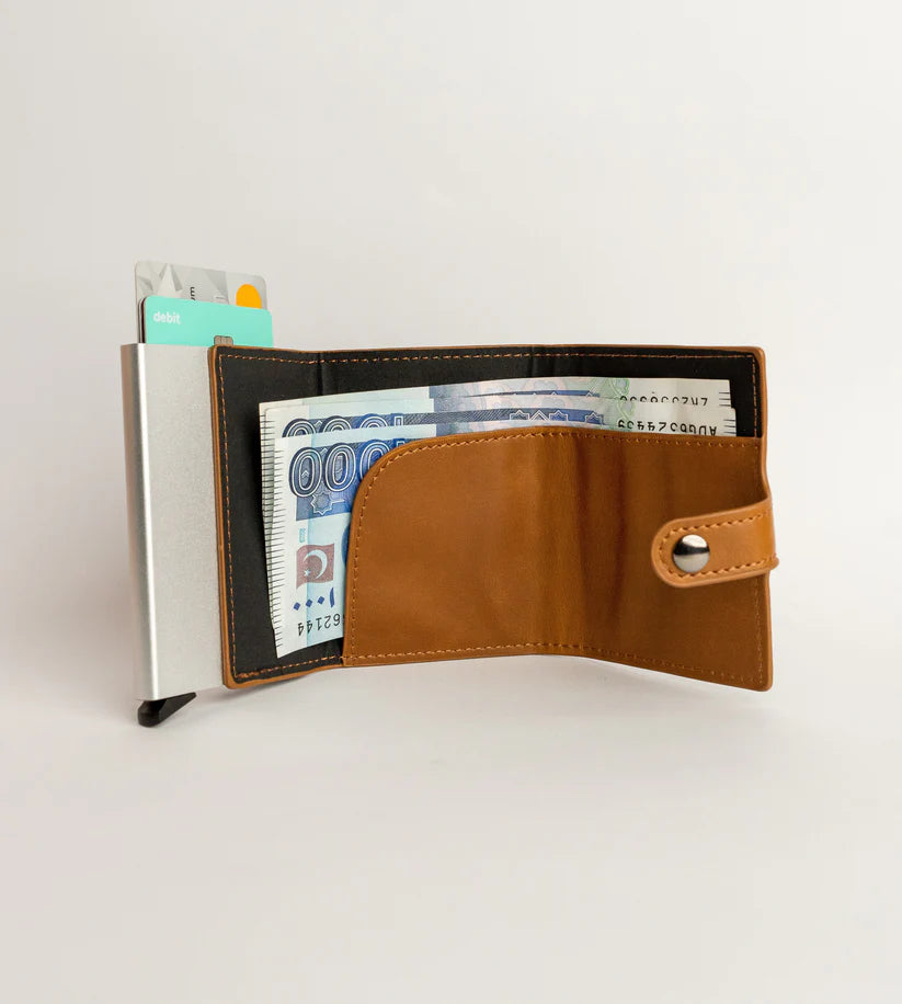 PU Wallet & Pop up card holder