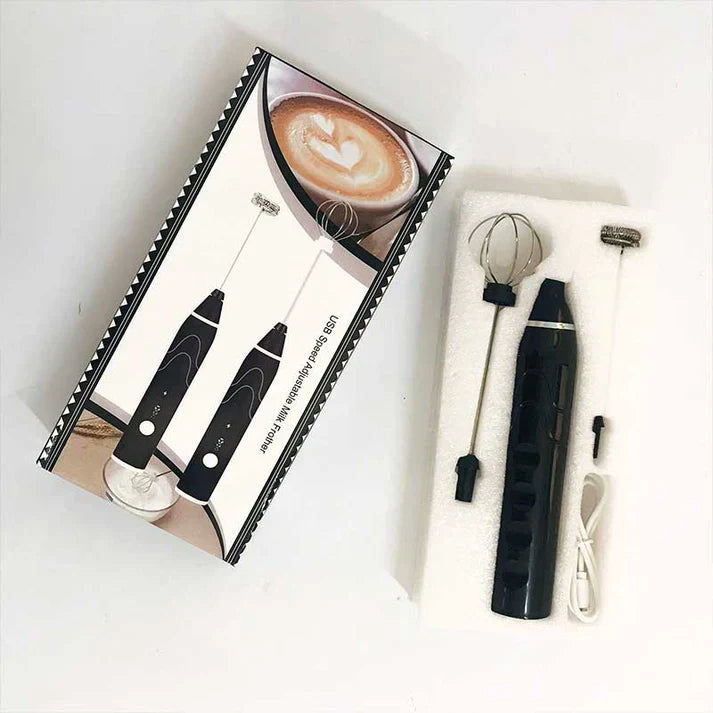 2 in 1 High Quality USB Rechargeable Coffee Maker & Egg Beater